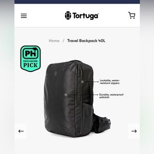 Tortuga 40L backpack